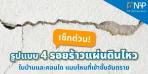 รอยร้าวแผ่นดินไหว มีลักษณะและวิธีสังเกตอย่างไรบ้าง